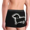 Mutande Custom Cute Little Bassotto Cucciolo Intimo Uomo Breathbale Weiner Cane Boxer Slip Pantaloncini Mutandine Morbide Per uomo