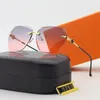 Gafas de sol de diseñador para mujer Gafas de sol para hombre Moda para viajes al aire libre L 2023 Nuevas gafas de estilo clásico Retro Gafas unisex Conducción deportiva Estilo múltiple con caja