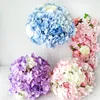 Decoratieve Bloemen Simulatie 30/40cm Rose Hortensia Halfrond Zijde Bruiloft Decoratie Bloem Bal Romeinse Kolom Home Party Decor Flores