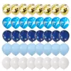 Andere Event Party Supplies 40 Stück 10 Zoll Schwarzgold Ballon Hochzeit Geburtstag Dekoration Luftballons Latex Konfetti Marmor Babyparty Muttertag 230608