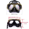 Diving Masks Myopia scuba diving Mask Camouflage anti fog for spearfishing gear swimming masks googles nearsighted lenses short-sighted 230608
