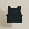 Yaz Praaa Beyaz Kadın Üstleri Tee Kırpma Üst Nakış Seksi Kapalı Omuz Gömlekler Lüks Tasarımcı Düz Renk Yelek Siyah Tank Top Rahat Kolsuz Backless