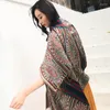 Scarves Vintage Ethic Style Shawl Women Cotton Scarf Jacquard Nepal Pashmina Bufanda Femme Classical Tassel Wrap Echarpes Summer Spring