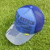 KAPITAL HATS DENIMカラーマッチングレター印刷ボールキャップサンシェーディングトレンドカジュアルトラックハット