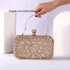 Schoudertassen Diamond Avond Clutch Bag Voor Vrouwen Bruiloft Gouden Clutch Purse Chain Schoudertas Kleine Party Handtas