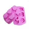 Backformen 1pc Kreative Schmetterling Sterne Mond Kuchen Pudding Form Silikon DIY Dessert Gebäck Formen Eis Tablett Form Küche werkzeug