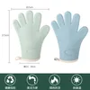 Mitaines de four 2 pièces gants en Silicone résistance aux hautes températures micro-ondes isolation thermique cuisine Barbecue cuisson 230608