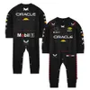 Barboteuses Baby Racing Red Team Bailey Boys And Girls Formula One Sportswear born Vêtements Printemps Mode Saison 230608