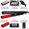 Hair Straighteners Hair Straightener Infrared and Ultrasonic Profession Cold Hair Care Iron Treatment for Frizzy Dry Recovers Damage Flat Irons 230609