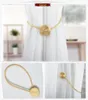 Curtain Poles Tieback Magnet Modern Simple Style Clip Per Tende Drape Ties Backs Weave Rope Holdbacks For Window Holder 230609