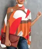 レディースTシャツ夏のファッションプリントオフショルダーバットウィング女子シャツカジュアルホリデールーズハイストリート通勤トップ