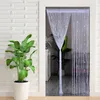 Curtain Tassel Door With Pearl For Bedroom Bathtroom Kitchen DIY Beaded String Living Room Divider Fringe Drapery