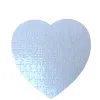 Regalo Blank Puzzle a forma di cuore 75 pezzi Sublimazione Blanks Pearl Jigsaw Puzzle fai da te Matrimonio Compleanno San Valentino