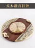 Horloges murales maison chinoise horloge décorative mode salon mouvement en métal américain montre de poche Style muet