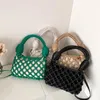 Abendtaschen Marke Umhängetasche für Frauen Hochwertige Umhängetasche Mode gewebte Geldbörsen und Handtaschen Designer Messenger Cute Satchel