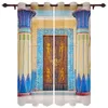 Tende in Egitto Porta della casa Arte Arte Tende per finestre moderne per soggiorni da letto tende