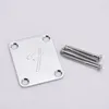 1SET Electric Guitar / Bass Neck Plate / Neck Joint Plate Board 4 Skruvar