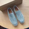 designer Factory direct sales Dress shoes breathable Genuine leather casual Handmade loafers Flat Heel luxury designer womens Shoe with box 35-42