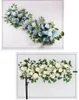 Andra evenemangsfestleveranser 50100 cm DIY Bröllop Artificial Rose Flower Row Wall Arrangement Supplies Wedding Iron Arch Backdrop T Stage Decoration 230608