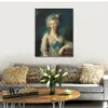 Klassisches Porträt von Elisabeth Vigee Lebrun, Gemälde von Maria Fedorowna, handgefertigte Leinwandkunst, Luxushotel-Dekoration
