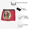 Underpants Spain Leader Lockedge Underwear Men Sexy Print Custom Boxer Shorts Panties