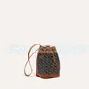 Wysokiej jakości luksusowe designerskie torebkę sznurka kosmetyczne torby torebki damskie chłodne kubełko skórzane torby sajgonowe męskie tote petit flotl crossbody na ramię worka modowa