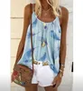 Women's Tanks Camis Spring and Summer Fashion Casual Women Round Neck Sexy Camisole Vest Loosen Top Large Size 5XL 230608