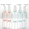 40ml 60ml Cosmetic Spray bottle Makeup Face Fine Atomizer Lotion Bottles Empty Cosmetics Refillable Plastic Capsule Shape Ajlsp