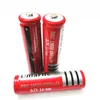 18650 4800mAh 3.7V ~ 4.2V Uppladdningsbart f litiumbatteri Stark ljus ficklampbatteri