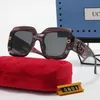 Panie Designerowie Okulary przeciwsłoneczne pomarańczowe pudełko na prezent carti gafas de sol szklanki moda luksusowe marka okularów przeciwsłonecznych