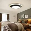 Taklampor runt ytmonterad akryl för loft sovrum auditorium vardagsrum inomhus dekorativa lampor fixturer AC90-260V
