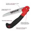 Zaag Wiseup Folding Saw Portable Camping Hand Saw with Gear Lock Carbon Steel Blade Gardening Trimming Woodworking Hand Tools