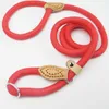 Hundhalsar Leashes Pet Dogs Accessories Nylon Hållbar Walk the Training Elastic Rope Leash Chiens Golden Retriever Alaskan Teddy Erha Poodle Z0609