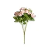 Fleurs décoratives bouquet de printemps couleur petite soie rose bouquet de fleurs artificielles en plastique faux maison mariage décoration plantes couronnes