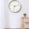 Relógios de parede Relógio digital operado por bateria Design nórdico clássico Sala de estar de madeira Vintage Reloj Pared Itens de decoração