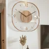 Wandklokken Digitale Minimalistische Klok Modern Design Mechanisme Metaal Nordic Designer Goud Reloj De Pared Woonaccessoires