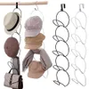 Baseball Cap Rack Hut Display Halter Tür Schrank Kleidung Schal Handtuch Runde Lagerung Regal Home Organizer