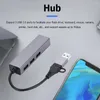 Type-c To Network Card USB Hub Aluminium Alloy C Ethernet RJ45 Lan Adapter Support 10/100/1000Mbps Access