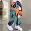 Shorts Boys Print Casual Pants Summer Graffiti Designer Sweatpants Thin Long Pant Teenage Kids Clothes for 212 Y 230608