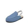 Slipper Summer Kids Shoes Children Outdoor Slides Baby Girls Denim Slippers Toddler Boys Blue Brand Flats Princess Slip On 230608