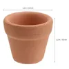 Planters krukor 10st mini terracotta potten lera keramik y planter kaktus blomma sucent barnkammare bra för växter hantverk gynnar dropp de dhe0j