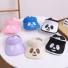 Casquettes Chapeaux Été enfants Chapeau Avec Des Lunettes De Bande Dessinée Panda Big Brim Protection Solaire Visière Cap Pour Fille Garçon Vide Top Soleil Chapeaux Beach Tennis Caps 230608