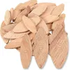 Aufbewahrungstaschen 450 Stücke Buchenwood -Tischler Kekse Nummer 0 10 20 Holz mit Buchenchips zum Handwerk von Holzbearbeitung