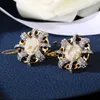 2023 Fashion new designer earrings Luxury full of diamond flower earrings beautiful gorgeous everything no box