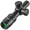 DIANA 2-7X20 Scopes Acquisizione rapida del bersaglio Cannocchiali da puntamento Mirino ottico Mil-dot Portata tascabile di dimensioni mobili