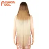 Perucas de renda 38 polegadas peruca longa reta peruca de renda sintética para mulheres fibra de alta temperatura ombre loiro destaque peruca cosplay 230608