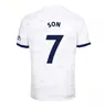 NOVO KANE FILHO 23 24 Camisas de futebol KULUSEVSKI RIHARLISON SOLOMON 2023 2024 KULUSEVSKI ROMERO MADDISON goleiro gk Kit de futebol camisa SPURS Homens crianças conjunto unifomrs