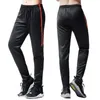 Mannen Broek Shinestone Heren Voetbal Training Sport Broek Met Zak Rits Jogging Mannelijke Fitness Workout Running Broek 230608