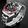 腕時計2023 Lige Mens Watches Fashion Business Waterproof QuartzWrist Watch Men Top Stainless Steel Sport