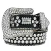 22022 Designer BB Belt Simon Belts para homens Mulheres brilhantes cinto de diamante preto em preto azul branco multicolor